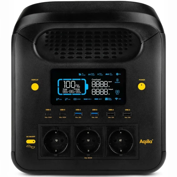 Aqiila Powerbird S1800 v2 strømstasjon - Bilde 2